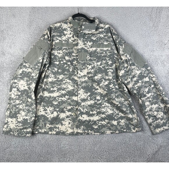 Army Combat Uniform Coat Team Soldier Certified Gear Men L Reg Perimeter Insect - Picture 1 of 10
